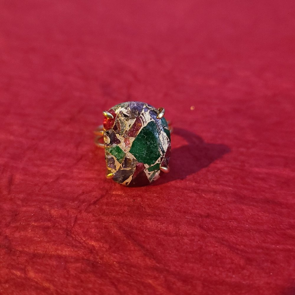 Mojave Turquoise Ring size 7 - Picture 9 of 11